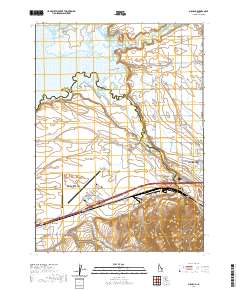 Michaud 2020 topographic map thumbnail