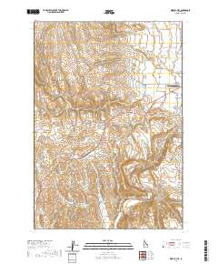 Midvale Hill 2020 topographic map thumbnail