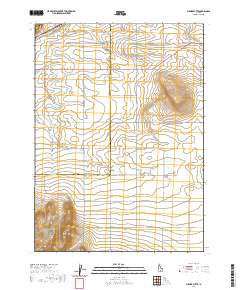 Milner Butte 2020 topographic map thumbnail