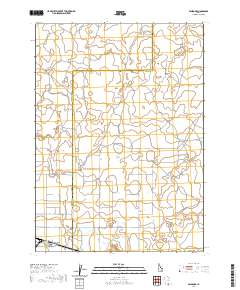 Minidoka 2020 topographic map thumbnail