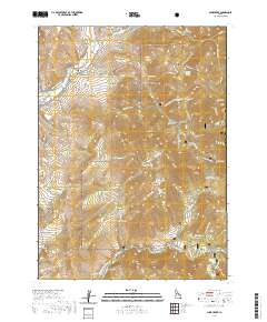 Mink Creek 2020 topographic map thumbnail