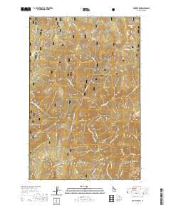 Montana Peak 2020 topographic map thumbnail