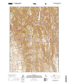 Montpelier Canyon 2020 topographic map thumbnail
