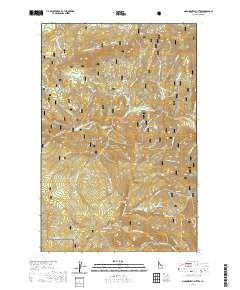 Monumental Buttes 2020 topographic map thumbnail