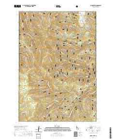 Moose Butte 2020 topographic map thumbnail