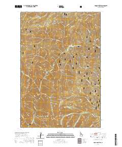 Moose Mountain 2020 topographic map thumbnail