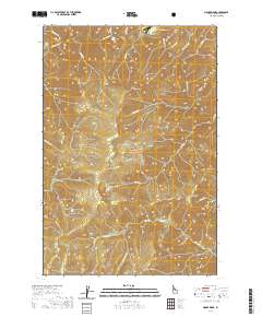 Moose Ridge 2020 topographic map thumbnail