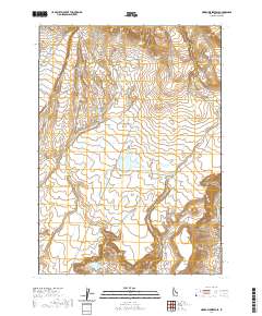 Morrow Reservoir 2020 topographic map thumbnail