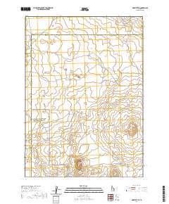 Mosby Butte 2020 topographic map thumbnail