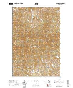 Moscow Mountain 2020 topographic map thumbnail