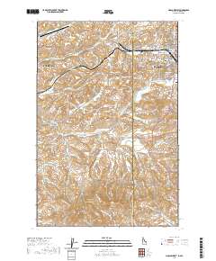 Moscow West 2020 topographic map thumbnail
