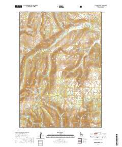 Mosquito Peak 2020 topographic map thumbnail