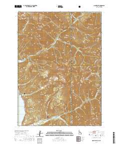 Mount Baird 2020 topographic map thumbnail