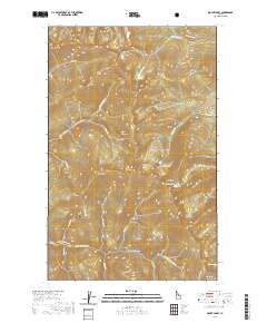 Mount Casey 2020 topographic map thumbnail