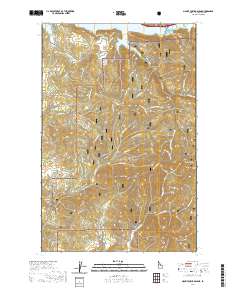 Mount Coeur D'Alene 2020 topographic map thumbnail