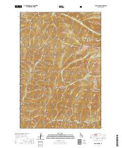 Mount George 2020 topographic map thumbnail