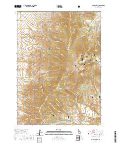 Mount Harrison 2020 topographic map thumbnail
