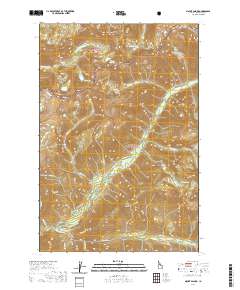 Mount Paloma 2020 topographic map thumbnail