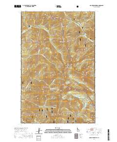 Mount Pend Oreille 2020 topographic map thumbnail
