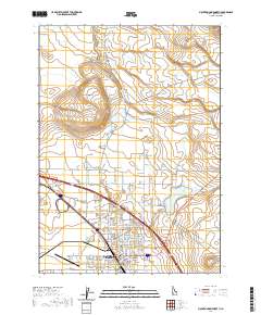 Mountain Home North 2020 topographic map thumbnail