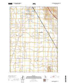Mountain Home South 2020 topographic map thumbnail