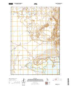 Mud Lake NW 2020 topographic map thumbnail