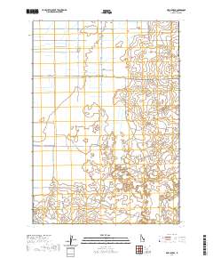Mud Lake SE 2020 topographic map thumbnail