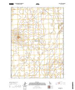 Mule Butte 2020 topographic map thumbnail