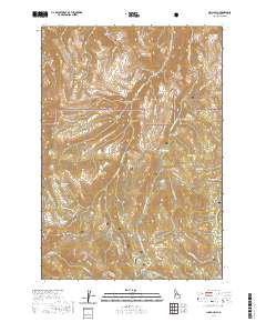 Neil Gulch 2020 topographic map thumbnail