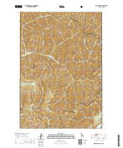 Nez Perce Peak 2020 topographic map thumbnail