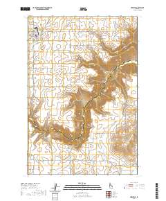Nezperce 2020 topographic map thumbnail