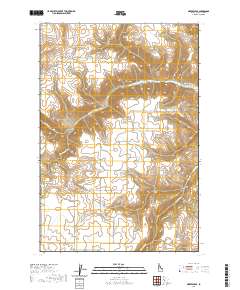Nezperce SE 2020 topographic map thumbnail