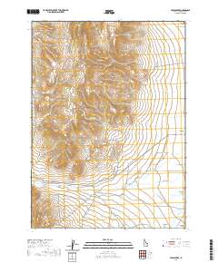 Nibbs Creek 2020 topographic map thumbnail