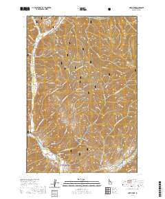 North Fork 2020 topographic map thumbnail