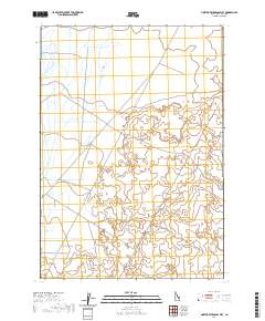 North of Ryegrass Flat 2020 topographic map thumbnail