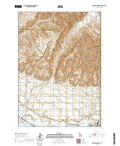 Northwest Emmett 2020 topographic map thumbnail