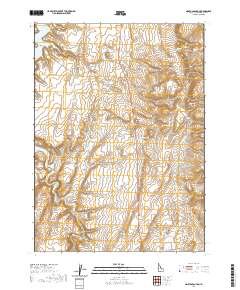 Norton Canyon 2020 topographic map thumbnail