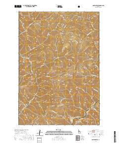 Norton Ridge 2020 topographic map thumbnail