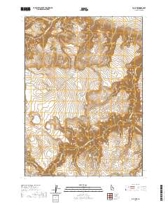 O X Lake 2020 topographic map thumbnail