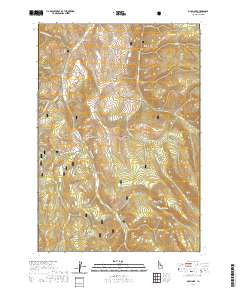 Opal Lake 2020 topographic map thumbnail