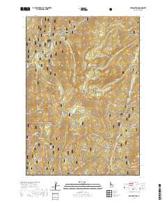 Oro Mountain 2020 topographic map thumbnail