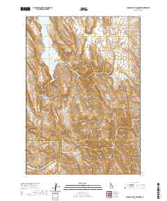 Paddock Valley Reservoir 2020 topographic map thumbnail