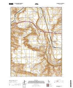 Pasadena Valley 2020 topographic map thumbnail