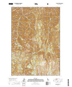 Patrick Butte 2020 topographic map thumbnail