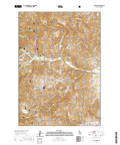 Pats Creek 2020 topographic map thumbnail