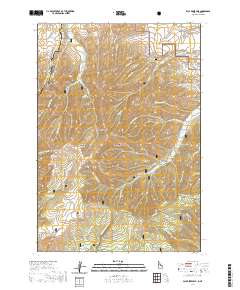 Paul Reservoir 2020 topographic map thumbnail