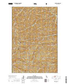 Peggy Peak 2020 topographic map thumbnail