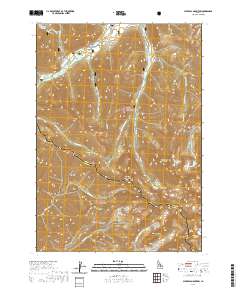 Phi Kappa Mountain 2020 topographic map thumbnail