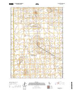 Pillar Butte 2020 topographic map thumbnail