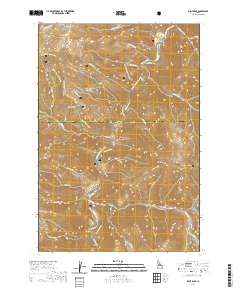 Pilot Peak 2020 topographic map thumbnail